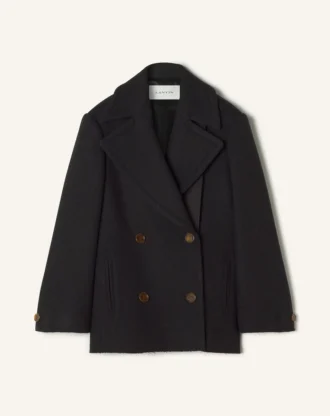 Cappotto corto in lana
