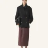 Cappotto corto in lana Cappotto corto in lana