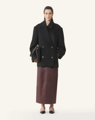 Cappotto corto in lana