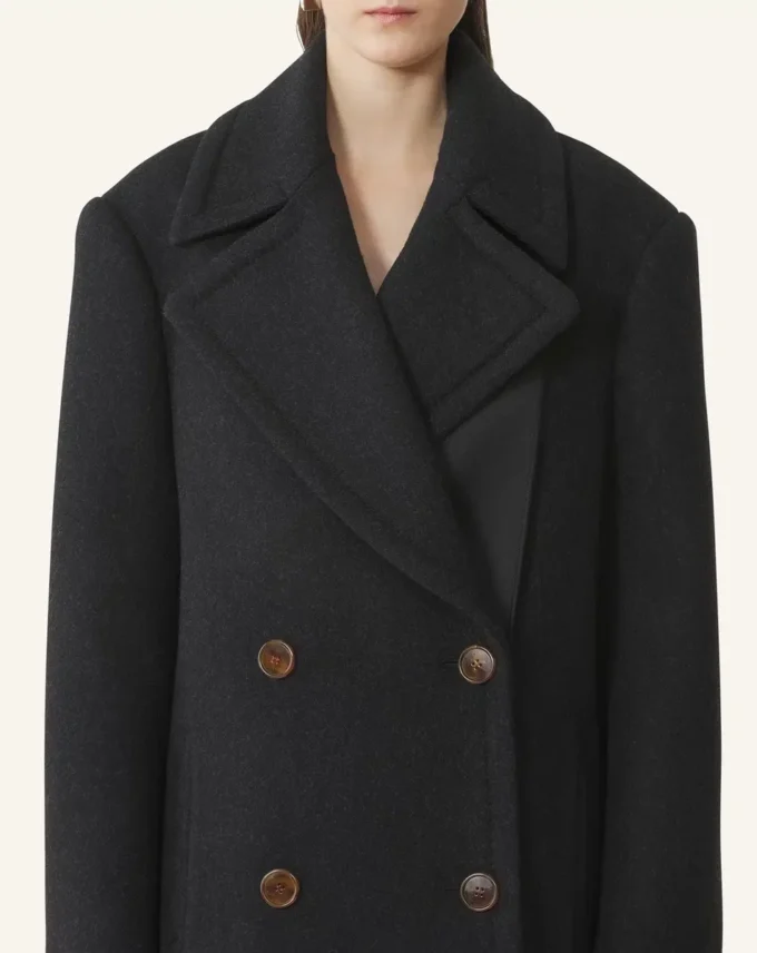 Cappotto corto in lana Cappotto corto in lana