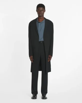 Pantaloni dritti in lana