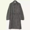 Cappotto in lana a quadri Cappotto in lana a quadri