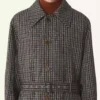Cappotto in lana a quadri Cappotto in lana a quadri