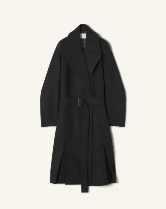 Cappotto lungo in lana