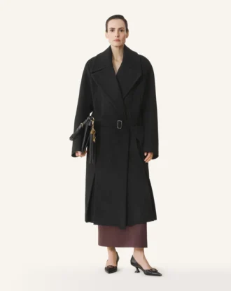 Cappotto lungo in lana
