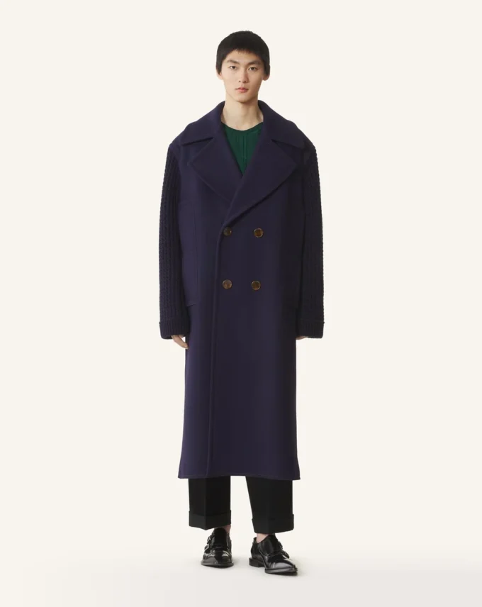 Cappotto lungo in lana Cappotto lungo in lana