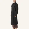 Cappotto lungo in lana Cappotto lungo in lana
