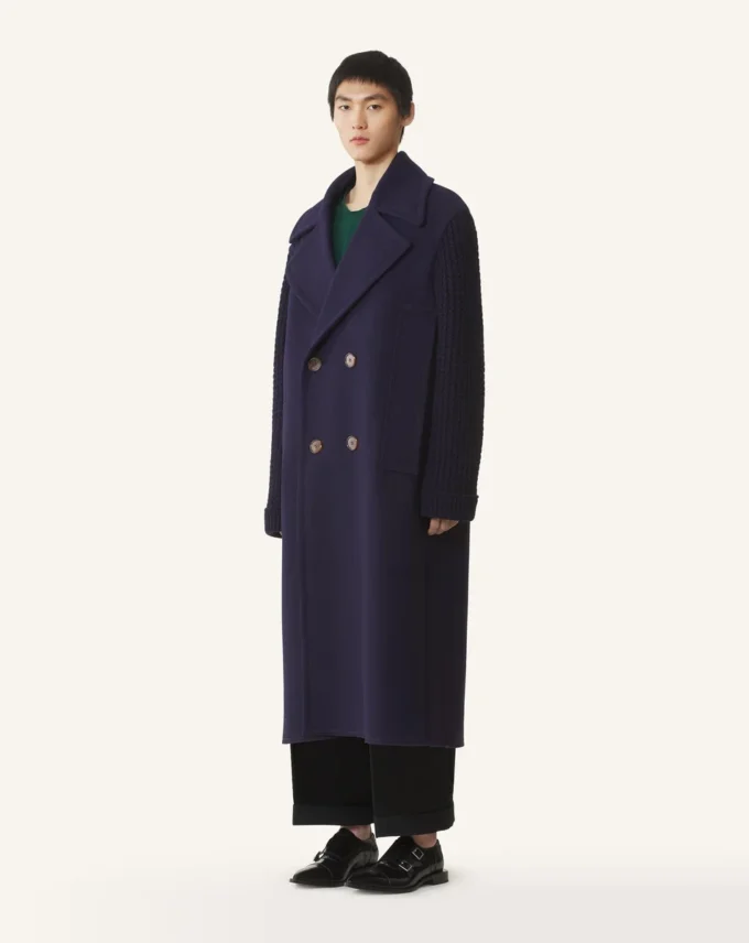 Cappotto lungo in lana Cappotto lungo in lana