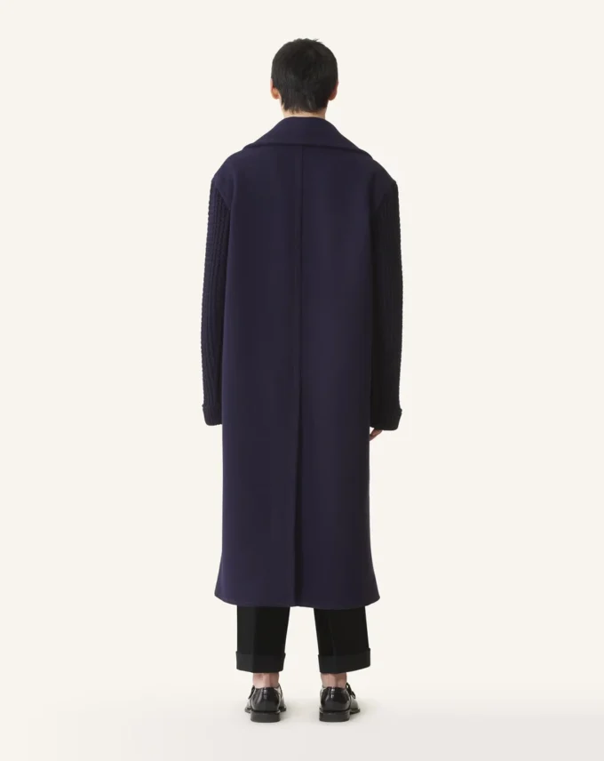 Cappotto lungo in lana Cappotto lungo in lana