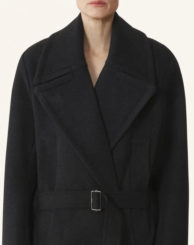 Cappotto lungo in lana Cappotto lungo in lana