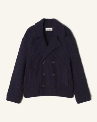 Cappotto oversize in lana