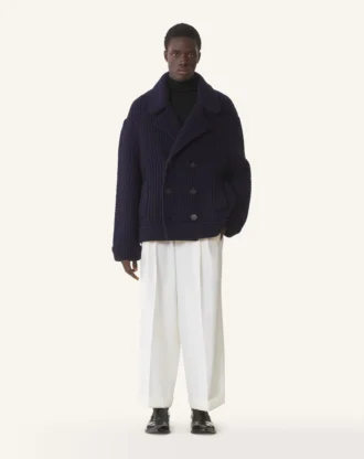 Cappotto oversize in lana