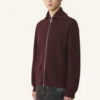 Cardigan con zip in cashmere Cardigan con zip in cashmere