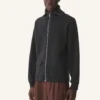 Cardigan con zip in cashmere Cardigan con zip in cashmere
