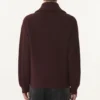 Cardigan con zip in cashmere Cardigan con zip in cashmere