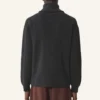 Cardigan con zip in cashmere Cardigan con zip in cashmere