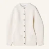 Cardigan in lana a coste Cardigan in lana a coste