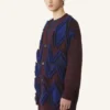 Cardigan oversize in jacquard Cardigan oversize in jacquard