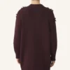 Cardigan oversize in jacquard Cardigan oversize in jacquard