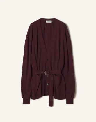 Cardigan oversize in lana e cashmere