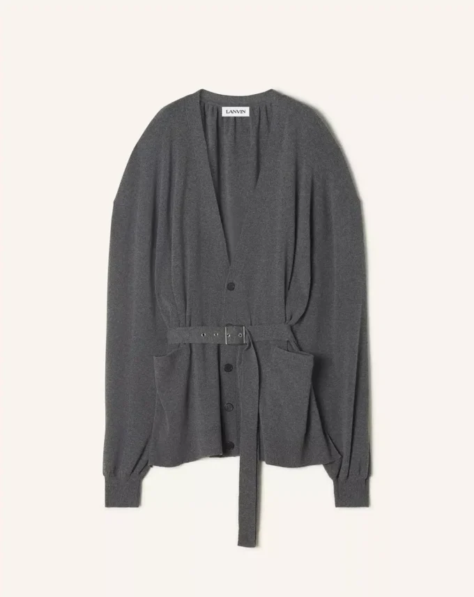 Cardigan oversize in lana e cashmere Cardigan oversize in lana e cashmere