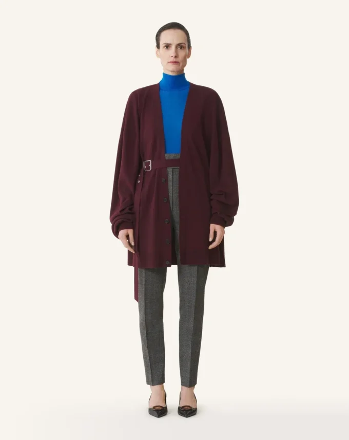 Cardigan oversize in lana e cashmere Cardigan oversize in lana e cashmere