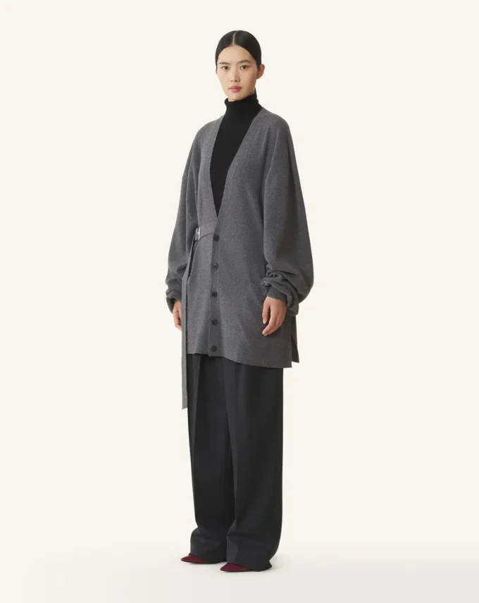 Cardigan oversize in lana e cashmere Cardigan oversize in lana e cashmere