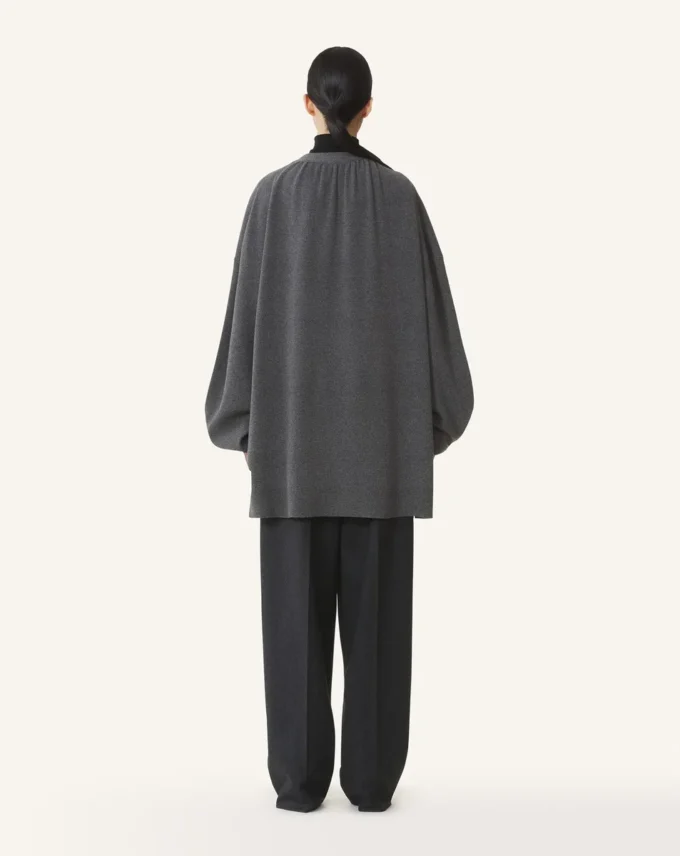 Cardigan oversize in lana e cashmere Cardigan oversize in lana e cashmere