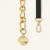 Catch by Lanvin Cintura in pelle e catena metallica Catch by Lanvin Cintura in pelle e catena metallica