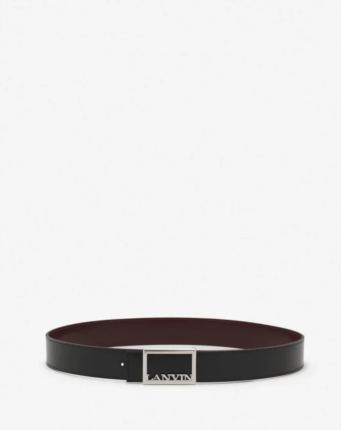 Cintura reversibile in pelle Lanvin Signature Cintura reversibile in pelle Lanvin Signature