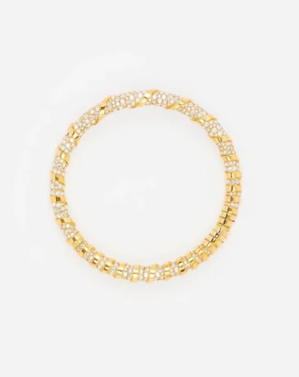 Collana girocollo Melodie con strass