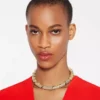Collana girocollo Melodie con strass Collana girocollo Melodie con strass