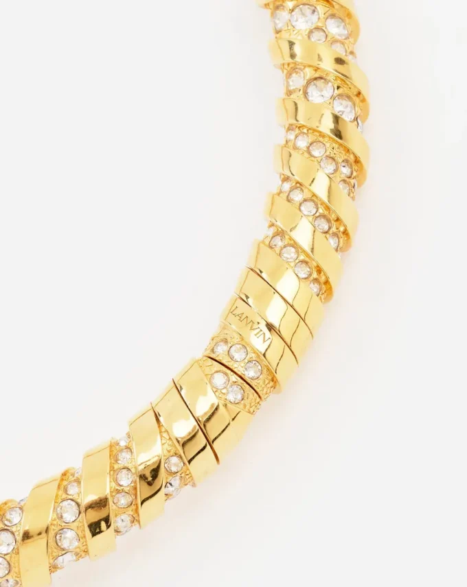 Collana girocollo Melodie con strass Collana girocollo Melodie con strass