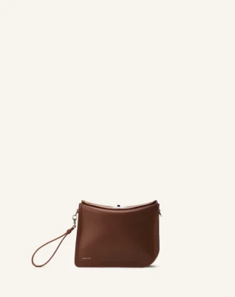 Compagnon Pochette asimmetrica in pelle