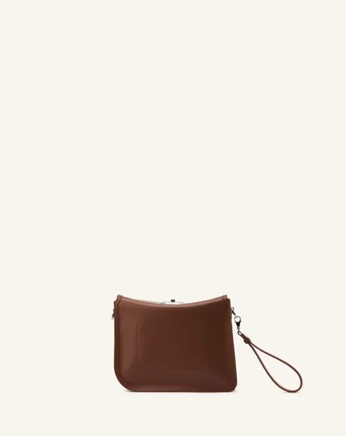 Compagnon Pochette asimmetrica in pelle Compagnon Pochette asimmetrica in pelle