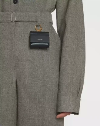 Custodia in pelle firmata Lanvin per Airpods Pro