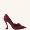 Décolleté con fiocco in pelle Midnight Step Décolleté con fiocco in pelle Midnight Step