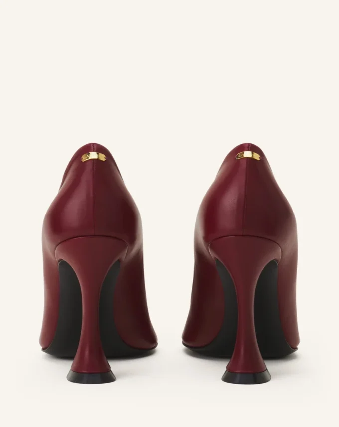 Décolleté con fiocco in pelle Midnight Step Décolleté con fiocco in pelle Midnight Step