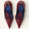 Décolleté con fiocco in pelle Midnight Step Décolleté con fiocco in pelle Midnight Step