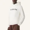 Felpa con cappuccio in cotone ricamata Lanvin Felpa con cappuccio in cotone ricamata Lanvin