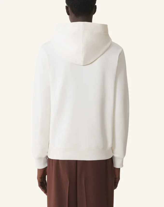 Felpa con cappuccio in cotone ricamata Lanvin Felpa con cappuccio in cotone ricamata Lanvin