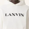 Felpa con cappuccio in cotone ricamata Lanvin Felpa con cappuccio in cotone ricamata Lanvin