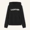 Felpa con cappuccio in cotone shearling Lanvin Felpa con cappuccio in cotone shearling Lanvin