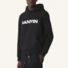 Felpa con cappuccio in cotone shearling Lanvin Felpa con cappuccio in cotone shearling Lanvin