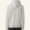 Felpa in cotone e cashmere con cappuccio Felpa in cotone e cashmere con cappuccio