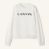Felpa in cotone ricamata Lanvin Felpa in cotone ricamata Lanvin