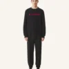 Felpa in cotone ricamata Lanvin Felpa in cotone ricamata Lanvin