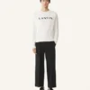 Felpa in cotone ricamata Lanvin Felpa in cotone ricamata Lanvin