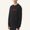 Felpa in cotone ricamata Lanvin Felpa in cotone ricamata Lanvin