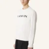 Felpa in cotone ricamata Lanvin Felpa in cotone ricamata Lanvin